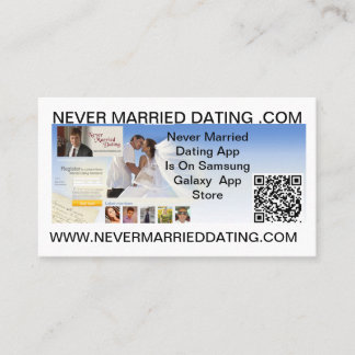 Nie Verheiratet Dating . Com Visitenkarten Visitenkarte