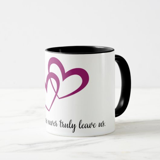 Nie Verlassen Tasse (VorderseiteRechts)