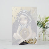 "Nie wieder" Briefpapier (Stehend Vorderseite)