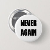 Nie wieder button (Vorne & Hinten)