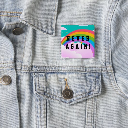 NIE WIEDER BUTTON (Beispiel)