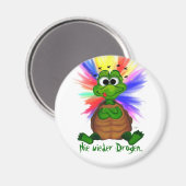 Nie wieder Drogen Magnet (Vorderseite/Rückseite)