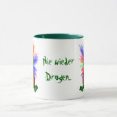 Nie wieder Drogen Tasse (Zentrum)