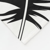 Nie wieder fliegende Raben, modern Fleecedecke (Ecke)