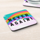 NIE WIEDER GETRÄNKEUNTERSETZER (Linke Seite)