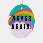 NIE WIEDER KERAMIK ORNAMENT (Rechts)