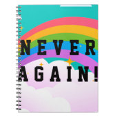 NIE WIEDER NOTIZBLOCK (Vorderseite)