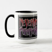 Nie wieder Paranormal Tasse (Links)