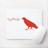 Nie wieder Rabe Mousepad (Mit Mouse)