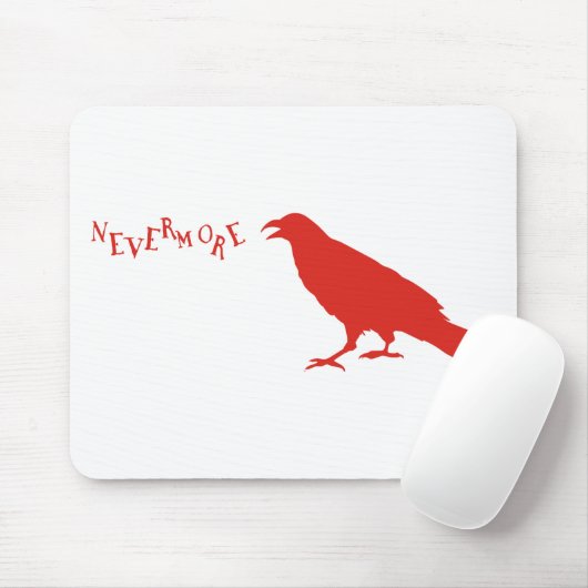 Nie wieder Rabe Mousepad (Mit Mouse)