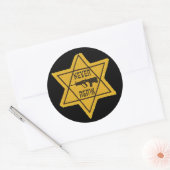 NIE WIEDER Tavor Rifle und Star Runder Aufkleber (Umschlag)