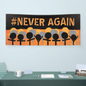 Nie wieder Walkout Gun Reform Protest Banner (Messe)