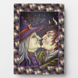 NIE ZU ALT FÜR ROMANCE, WITCH & WARLOCK IN LIEBE FOTOPLATTE