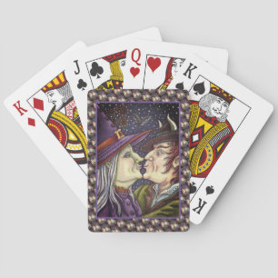 NIE ZU ALT FÜR ROMANCE, WITCH & WARLOCK IN LIEBE SPIELKARTEN