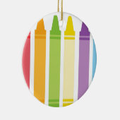 Nie zu alt für Zeichenstifte Keramik Ornament (Rechts)