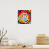 Nie zu spät, um das Klassenzimmer zu starten Poster (Küche)