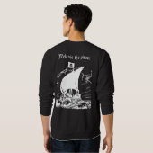 Nie zu tot für Abenteuer Sweatshirt (Schwarz voll)
