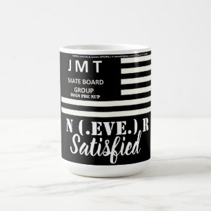 NIE ZUFRIEDENE Tasse