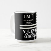 NIE ZUFRIEDENE Tasse (Vorderseite Links)