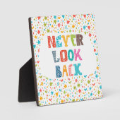 Nie zurückschauen fotoplatte (Vorderseite)