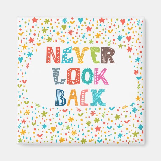 Nie zurückschauen magnet (Vorne)