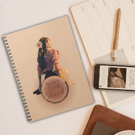 Nie zurückschauen notizblock