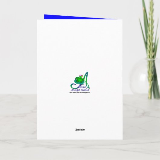 Niece 3. Geburtstagsstars Karte (Rückseite)