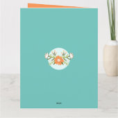 Niece Abschluss 2025 Karte (Rückseite)