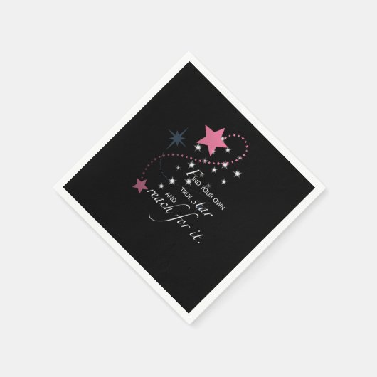 Niece Abschluss Star, Geschenk, 2 Set von Napkins Serviette (Ecke)