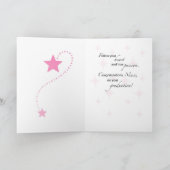 Niece Abschluss Star Karte (Innenseite)