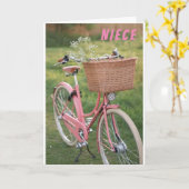 **NIECE** BESONDERE NIECE- UND BESONDERE GEBURTSTA KARTE (Gelbe Blume)