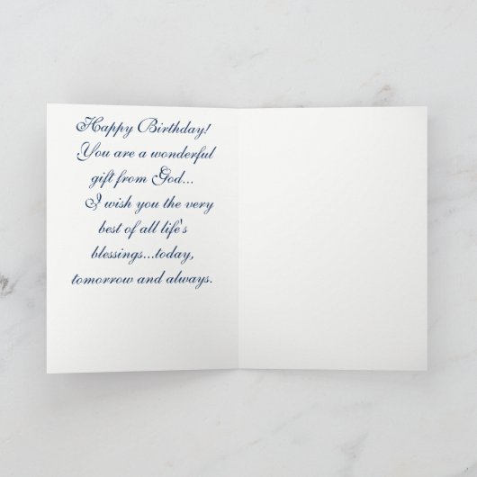 Niece Birthday Card Karte (Innenseite)