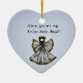 Niece, du bist mein .... keramikornament (Vorne)