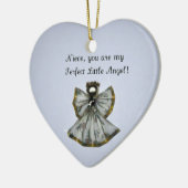 Niece, du bist mein .... keramikornament (Links)