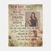 Niece Fleecedecke (Vorderseite)