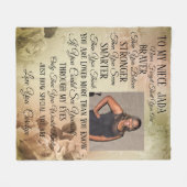 Niece Fleecedecke (Vorderseite (Horizontal))