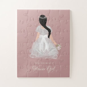 Niece Flower Girl Junior Bridesmaid Sweet Vorschla Puzzle
