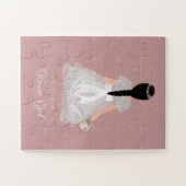 Niece Flower Girl Junior Bridesmaid Sweet Vorschla Puzzle (Horizontal)
