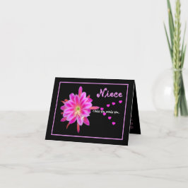 NIECE Flower Girl Wedding Invitation Hearts Einladung