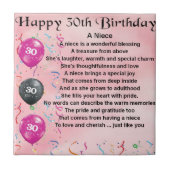 Niece Geem - 30. Geburtstag Fliese (Vorderseite)