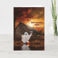 Niece Happy Halloween Wine Spaß Niedlich Ghost
