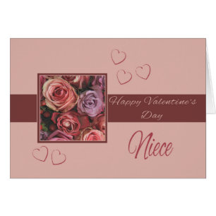 Niece Happy Valentine's Day Rose