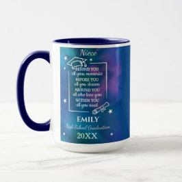 Niece High School Graduation Custom Name and Year  Tasse