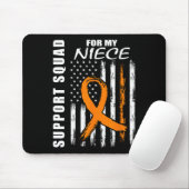 Niece Multiple Sklerose Awareness US Flaggenunters Mousepad (Mit Mouse)