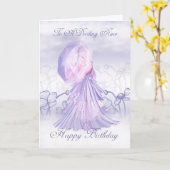 Niece Niedlich Feminine Birthday Card Karte (Gelbe Blume)