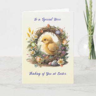 Niece Oaster Chick The Grapevine Wreath Karte