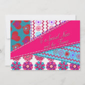 Niece und Verlobte Valentine's Patchwork Quilt Sty (Vorderseite)