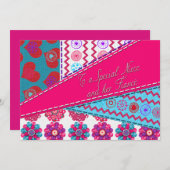 Niece und Verlobte Valentine's Patchwork Quilt Sty (Vorne/Hinten)