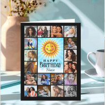 Niece Yellow Blue Foto Collage