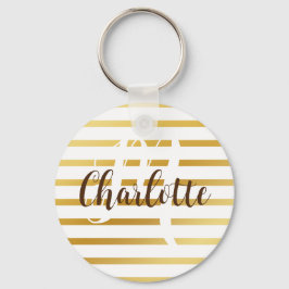 Nieces Birthday Party Geschenk für Gold White Name Schlüsselanhänger